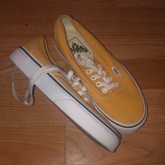 Mustard Authentic Vans - Picture 1 of 2
